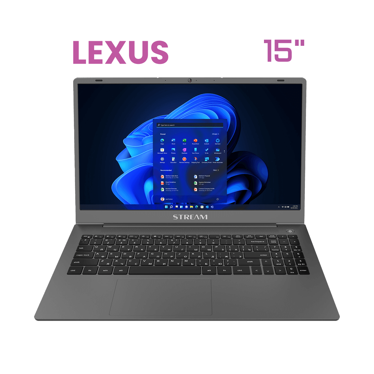 LAPTOP STREAM LEXUS  NS15C I5-1235U / 8 GB / 512 GB /15.6"  FHD