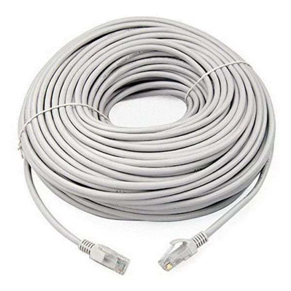 CABLE RESEAU CAT6-E UTP 20M CAPSYS