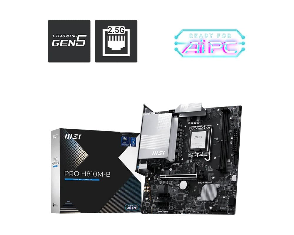 CARTE MERE MSI PRO H810M-B DDR5