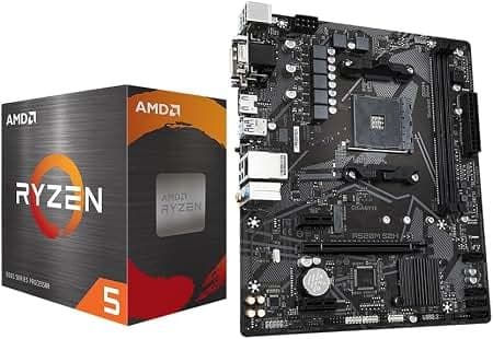 PC GAMING MAGMA A520/ RYZEN 5 5655G / MAGMA 8GB 3200MHZ / NVME 256GB /550 W / MAGMA H2 1 FAN  STANDAR / COMBO CLAVIER SO