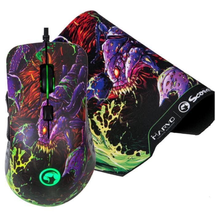 PACK SCORPION SOURIS + TAPIS G932 + G20