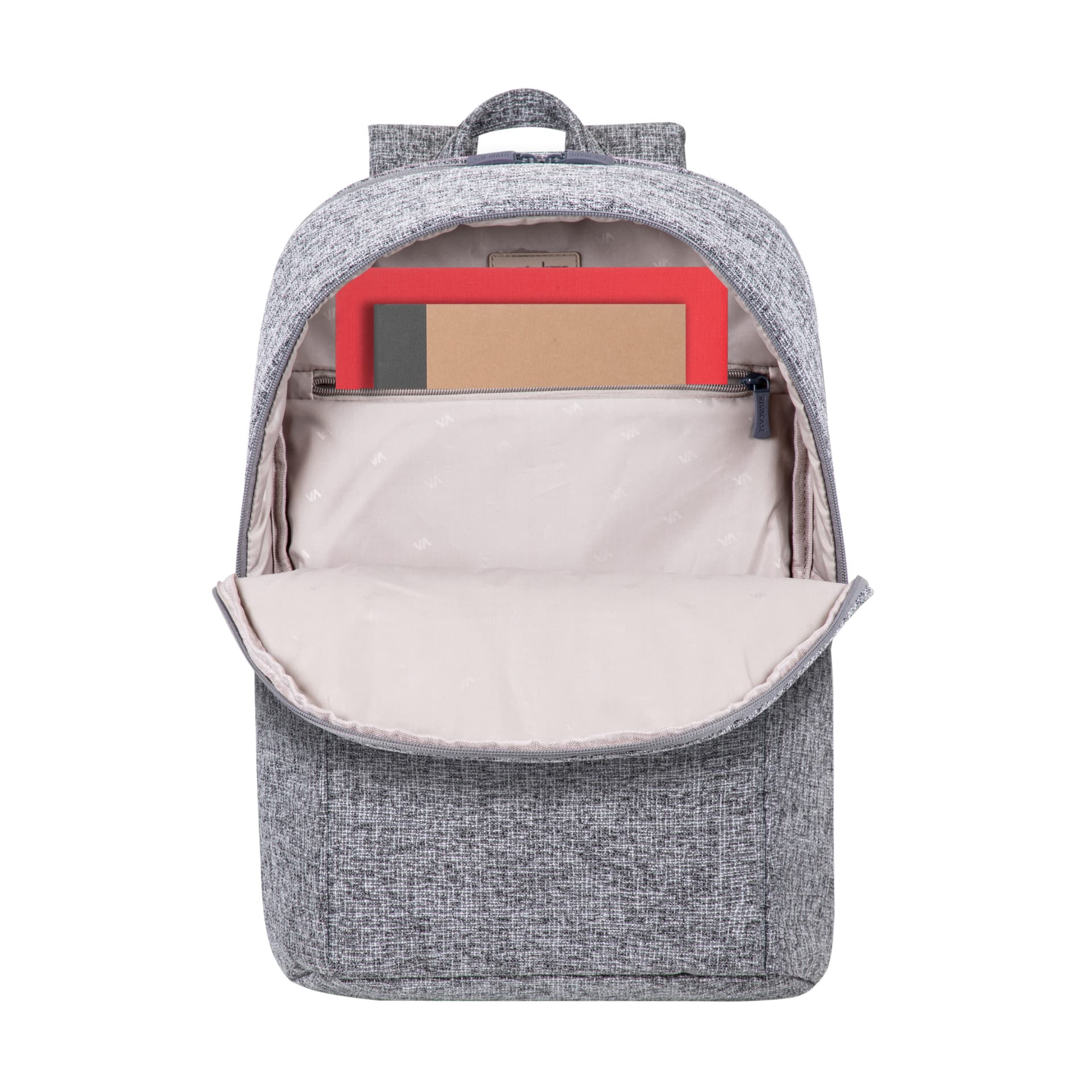 SAC A DOS RIVACASE 7962 LIGHT GREY 15.6"
