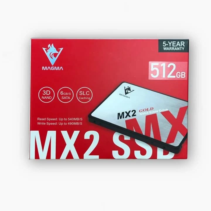 DISQUE SSD SATA MAGMA MX2 512GB