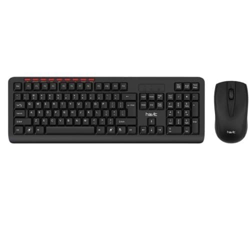 COMBO CLAVIER SOURIS SANS FIL HAVIT KB269GCM