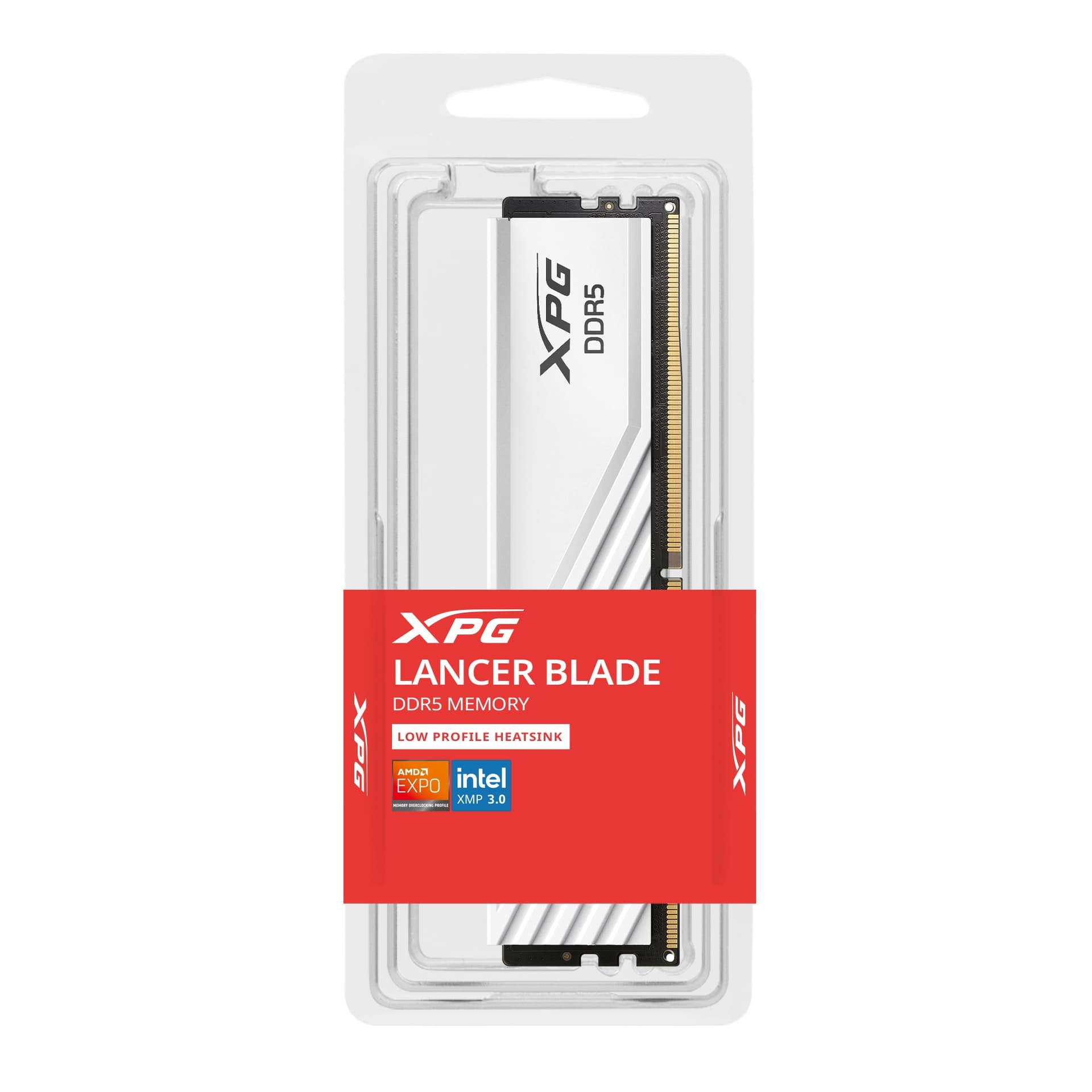 RAM ADATA XPG LANCER BLADE 16GB DDR5 6400MHZ WHITE RGB