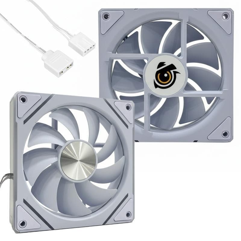 VENTILATEUR NOX M42-WHITE ARGB