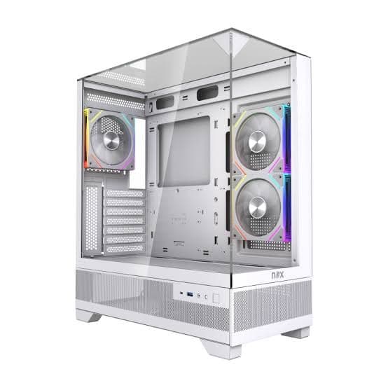 BOITIER NOX ASPIRE WHITE PLUS 3 FAN