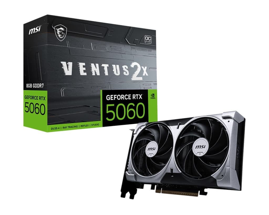 VGA MSI RTX 5060 VENTUS 8 GB 2X OC