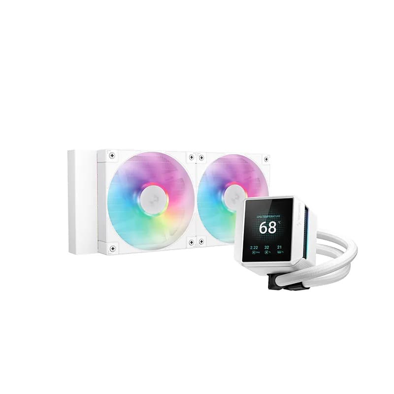 WATER COOLING DEEPCOOL MYSTIQUE 240 WHITE ARGB