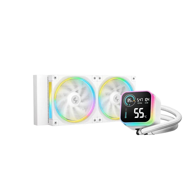 WATER COOLING DEEPCOOL LQ240 WHITE