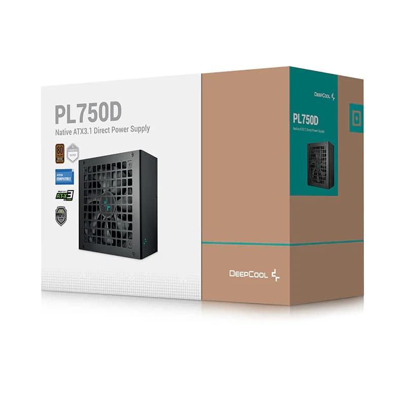 ALIMENTATION DEEPCOOL 750W 80 PLUS BRONZE BLACK