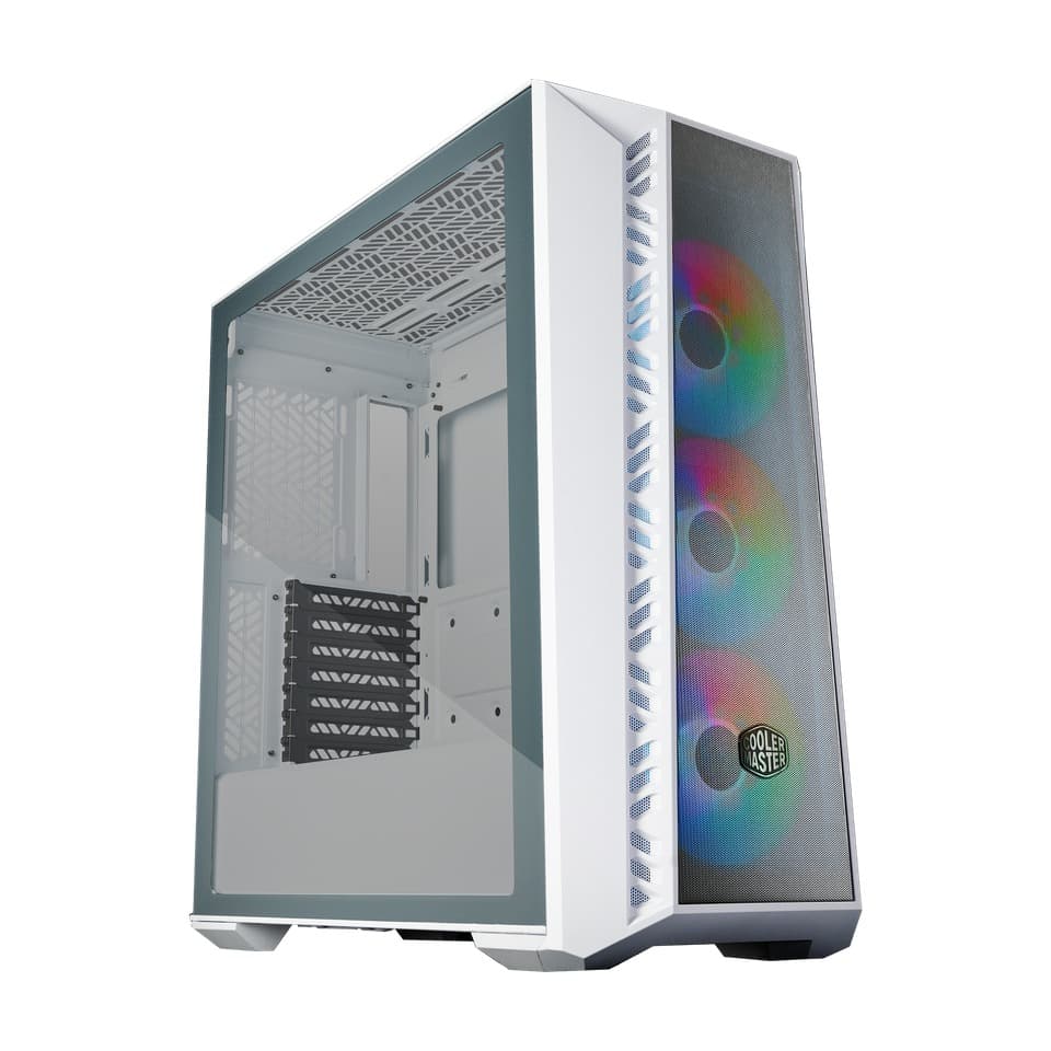BOITIER COOLER MASTER MASTERBOX 520 MESH WHITE ARGB