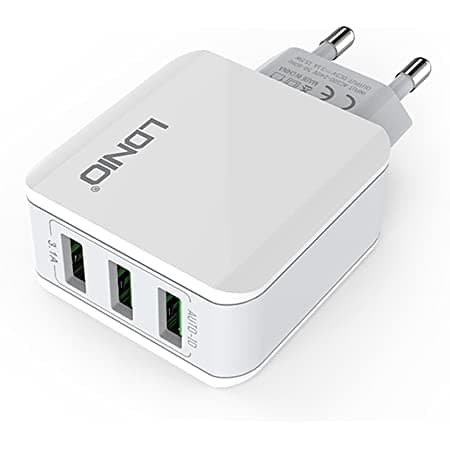 CHARGEUR LDNIO A3301 3.1A 3USB