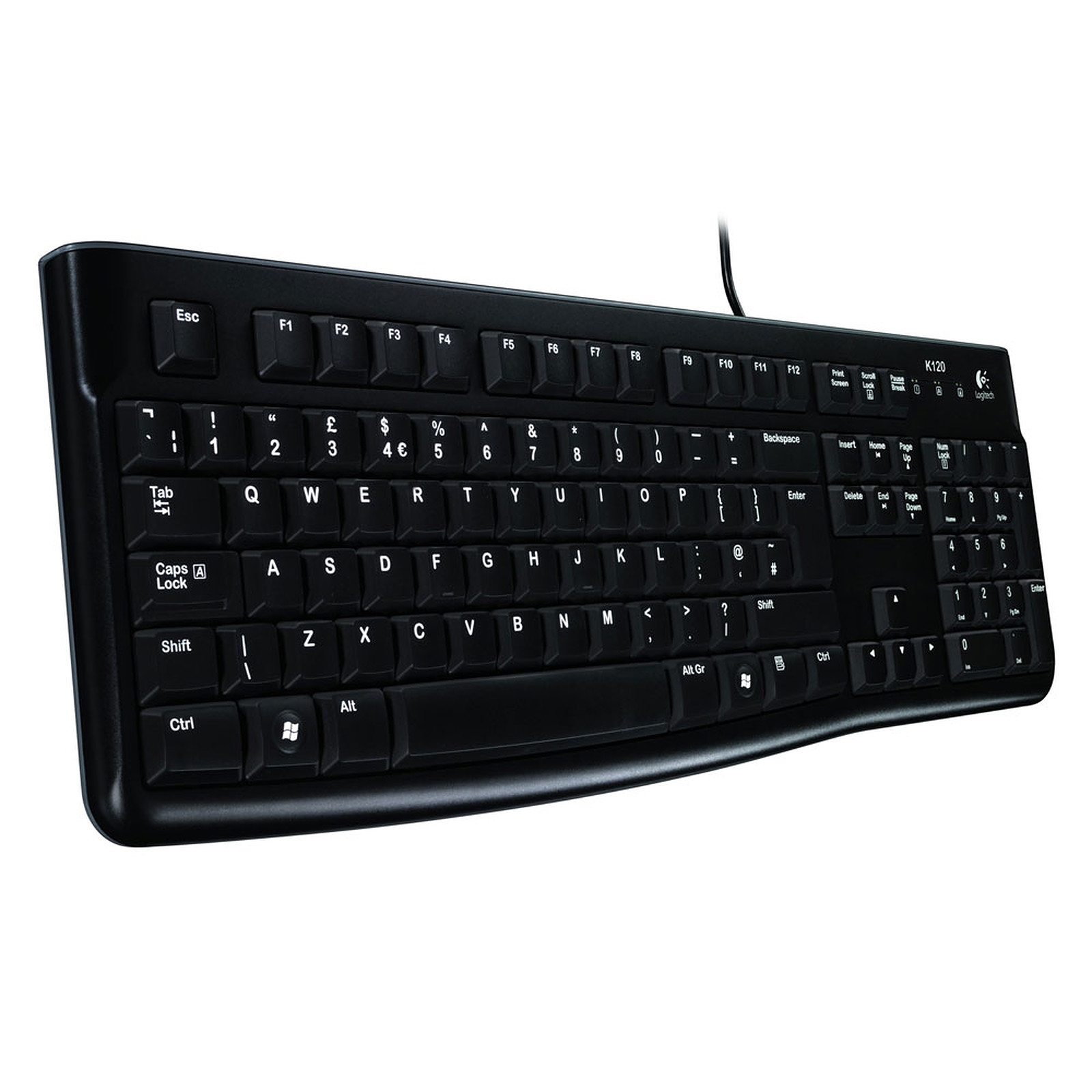 CLAVIER LOGITECH K120 AVEC FIL