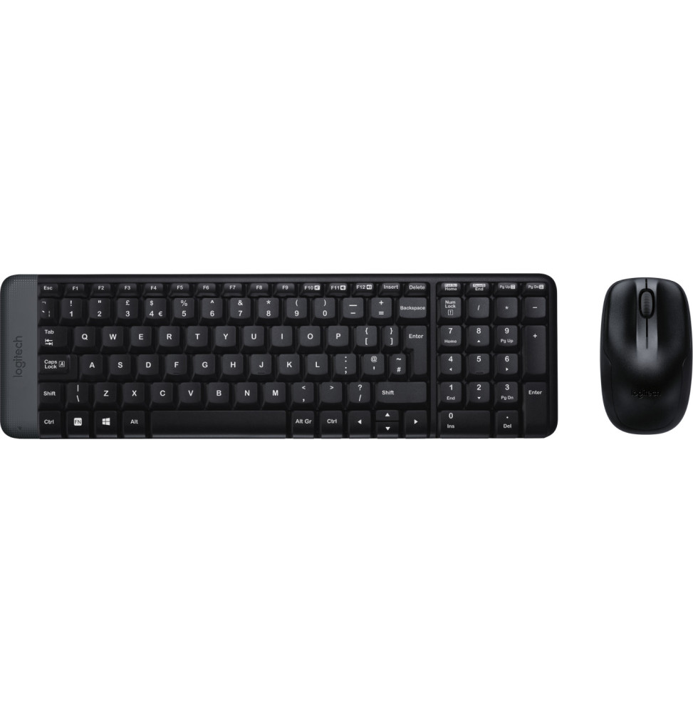 COMBO CLAVIER SOURIS LOGITECH MK220 SANS FIL