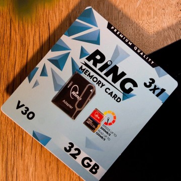 CARTE MEMOIRE RING V30 32GB