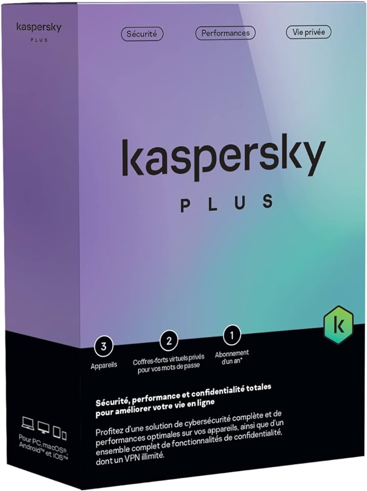 ANTIVIRUS KASPERSKY 3 PC PLUS