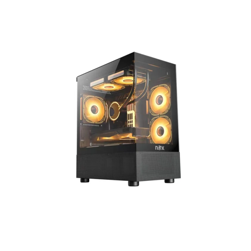 BOITIER NOX RAVEN BLACK 5 FAN