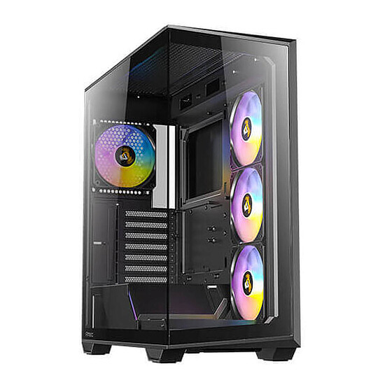 BOITIER  ANTEC C3 BLACK 4 FAN ARGB
