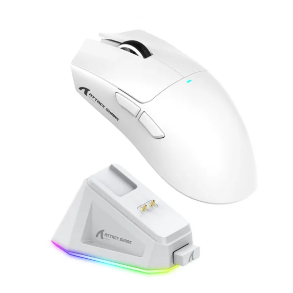 SOURIS ATTACK SHARK X11 WHITE WIRELESS