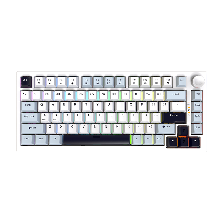 CLAVIER GAMING JEDEL KL81 MECANIQUE BLEU SWITCH
